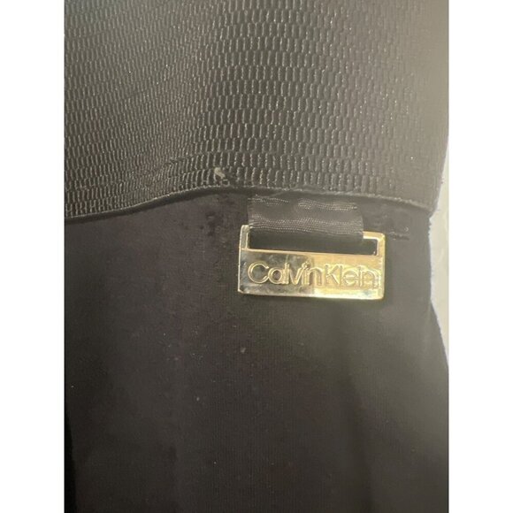 Calvin Klein Elastic Waist Pull On Pants Sz 0X - Picture 3 of 9